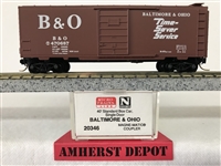 20346 Micro Trains Baltimore & Ohio Box Car #470687