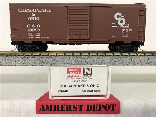 20440 Micro Trains Chesapeake & Ohio Box Car C & O
