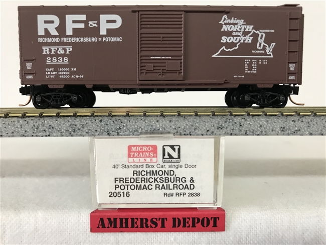 20516 Micro Trains Richmond, Fredericksburg & Potomac Box Car