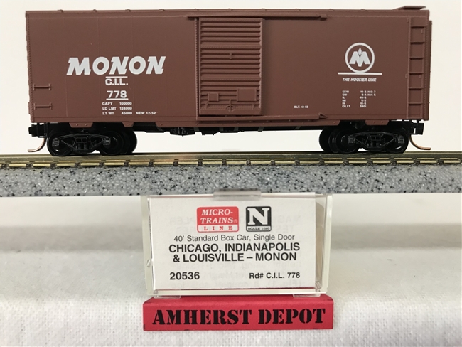 20536 Micro Trains Monan Box Car