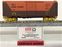 20626 Micro Trains Pullman Standard Exhibition Box Car