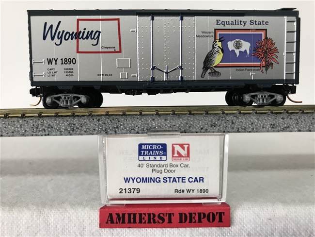 21379 Micro Train Wyoming State Car WY Box Car