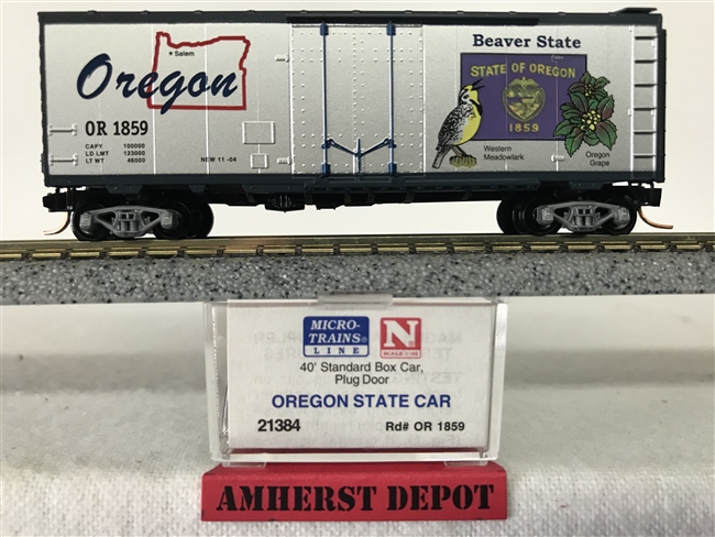 21384 Micro Train Oregon State Car OR Box Car