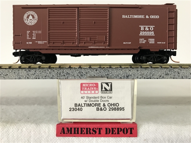 23040 Micro Train Baltimore & Ohio Box Car B & O