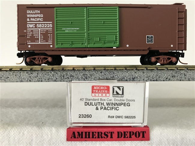23260 Micro Trains Duluth, Winnipeg & Pacific Box Car