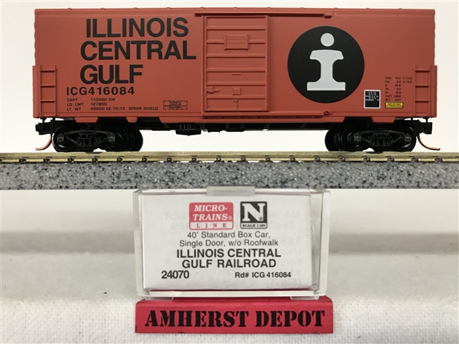24070 Micro Trains Illinois Central Gulf Box Car IC