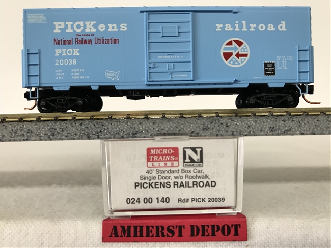 24 00 140 Micro Trains Pickens Railroad Box Car