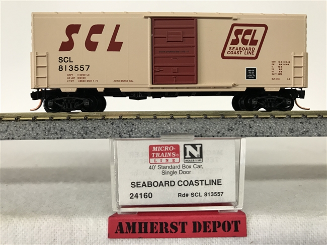 24160 Micro Trains Seaboard Coast Line Box Car SAL