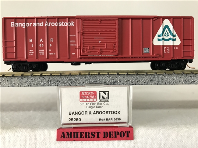 25260 Micro Train Bangor & Aroostook Box Car