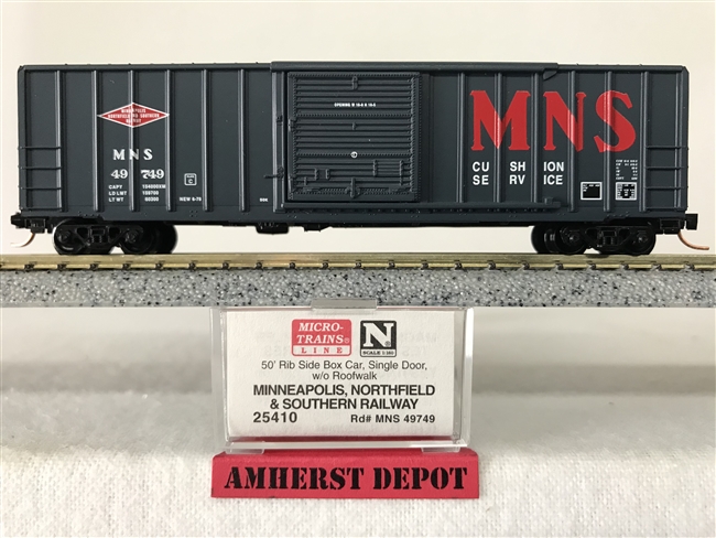 25410 Micro Train Minnesota, Northfield & Southern Box Car #49749