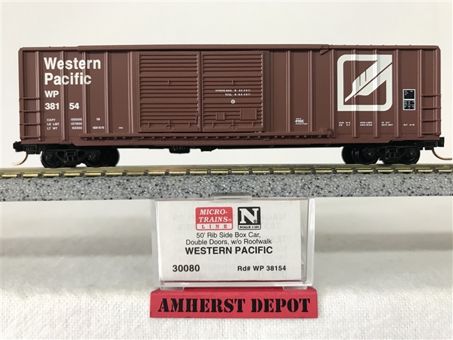 30080 Micro Trains Western Pacific Box Car WP