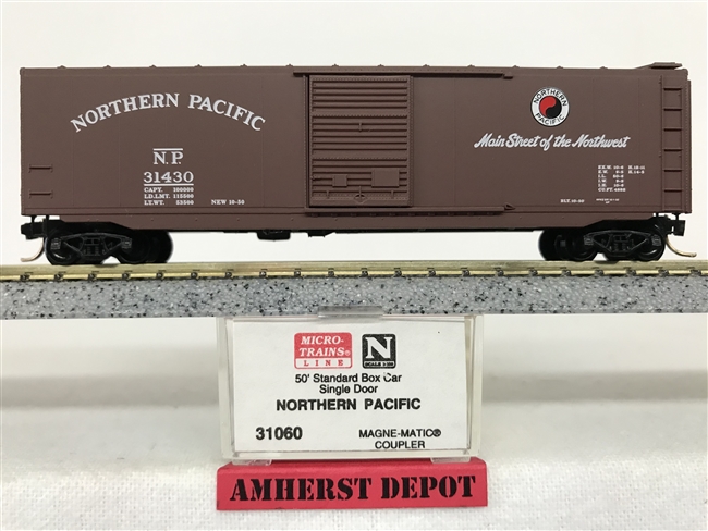 31060 Micro Trains Northern Pacific Box Car #31430 NP