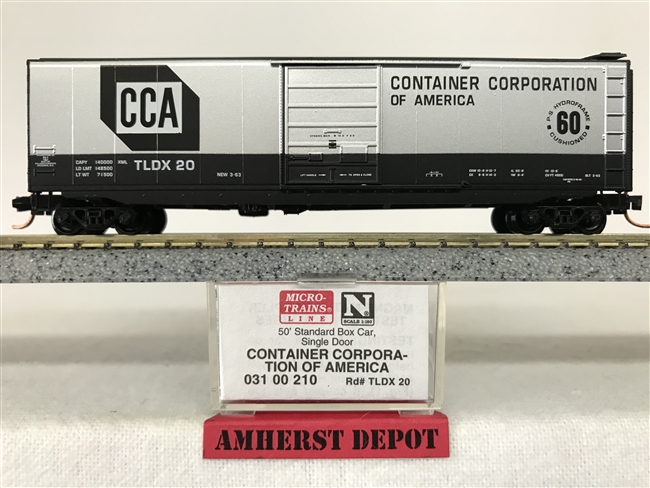31 00 210 Micro Trains Container Corp. of America Box Car