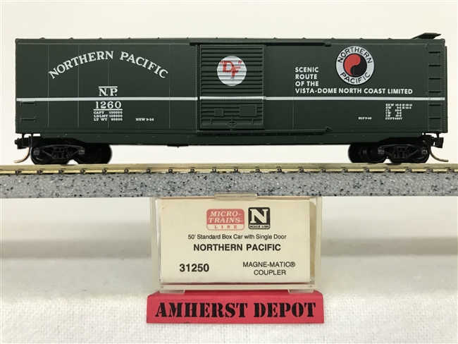 31250 Micro Trains Northern Pacific Box Car NP