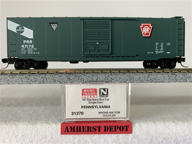 31270 Micro Trains Pennsylvania Box Car #47172