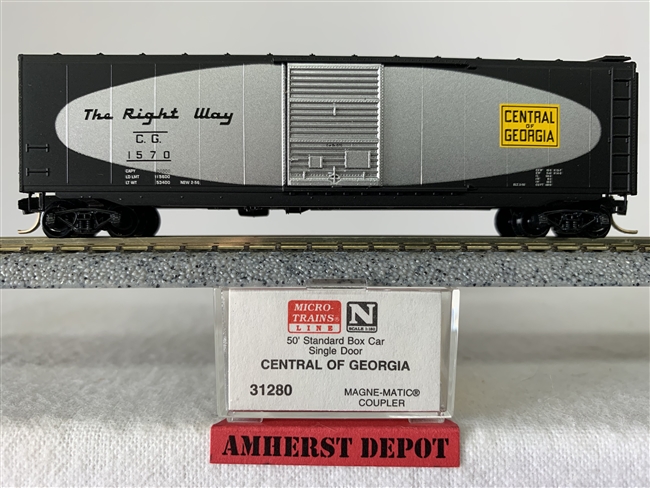 31280 Micro Trains Central of Georgia Box Car #1570