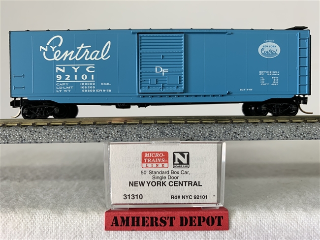 31310 Micro Trains New York Central Box Car NYC