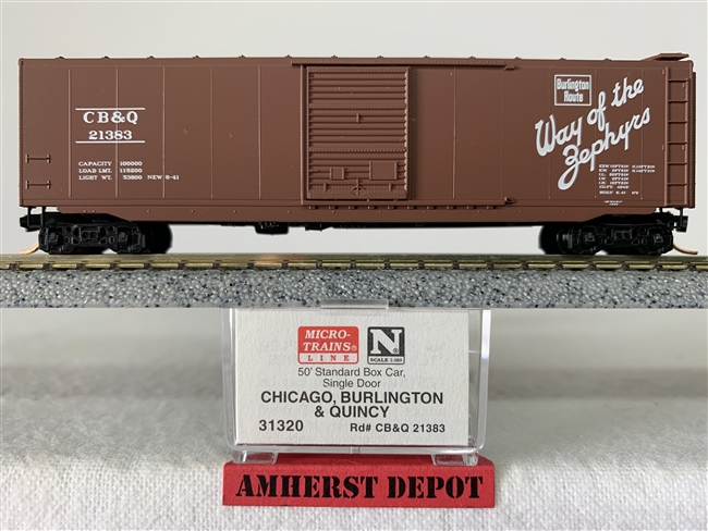 31320 Micro Trains Chicago Burlington & Quincy Box Car