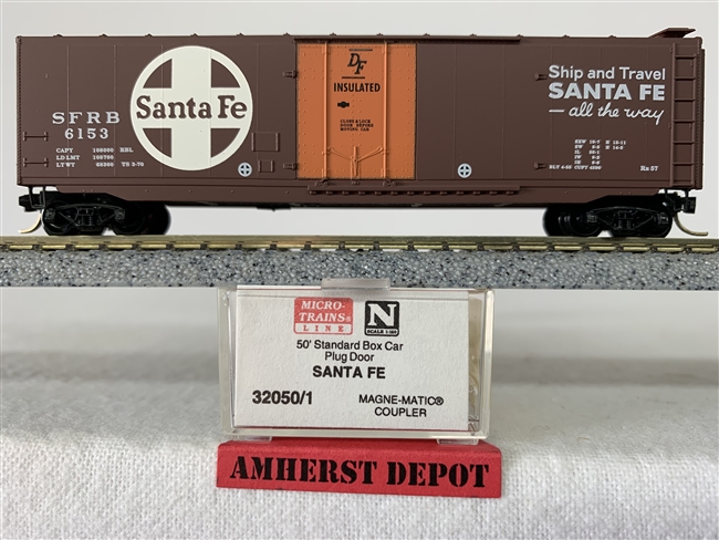 32050-1 Micro Trains Santa Fe Box Car SF