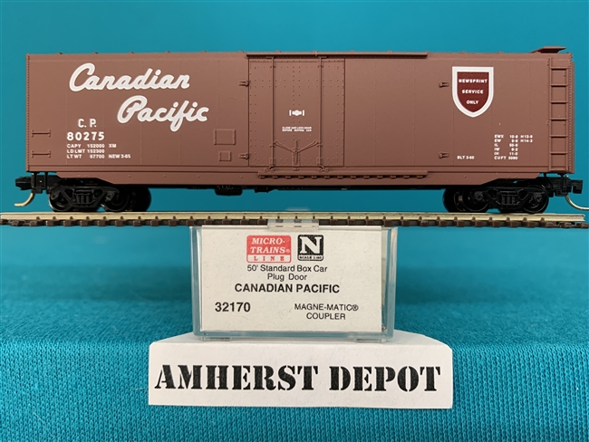 32170 Micro Trains Canadian Pacific Box Car