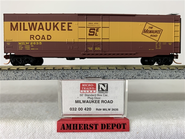 32-00-420 Milwaukee Road Box Car