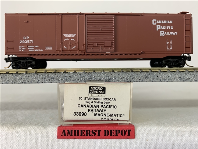 33090 Micro Trains Canadian Pacific Railway Box Car CP Rail