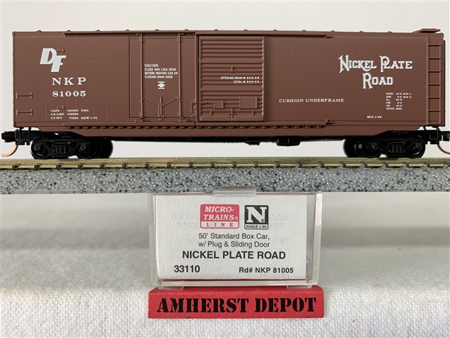 33110 Micro Trains Nickel Plate Road Box Car NPR