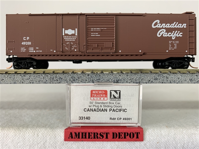 33140 Micro Trains Canadian Pacific Box Car CP