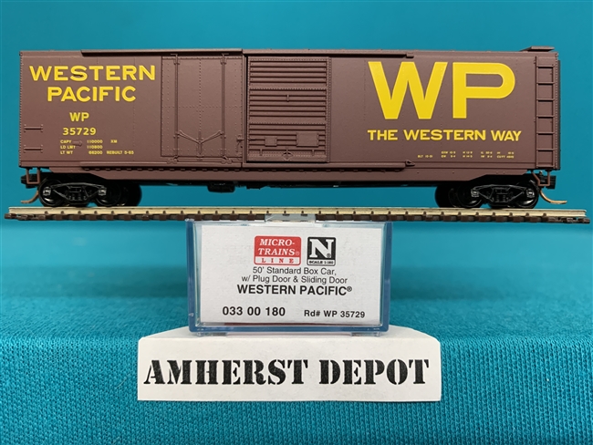 33180 Micro Train Western Pacific Box Car WP