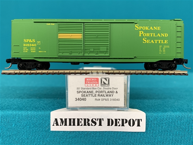 34040 Micro Trains  Spokane, Portland & Seattle Box Car SP & S