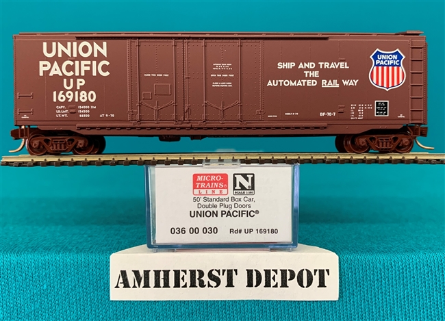 036 00 030 Micro Trains Union Pacific Box Car UP