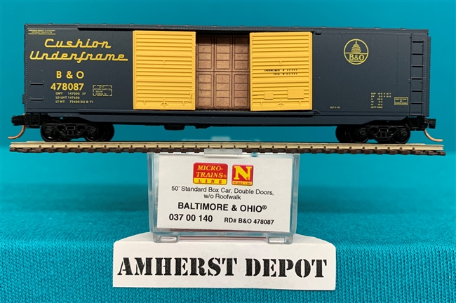 037 00 140 Micro Trains Baltimore & Ohio Box Car B & O