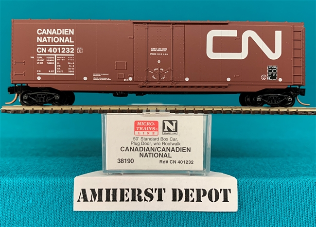 38190 Micro Trains Canadian National #401232 Box Car CN