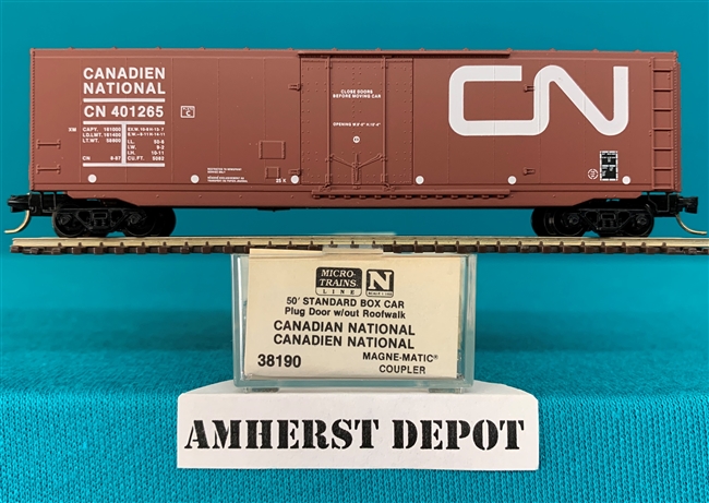 38190 Micro Trains Canadian National #401265 Box Car CN