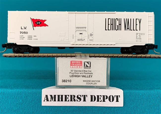 38210 Micro Trains Lehigh Valley #7050 Box Car LV