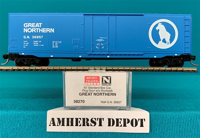 38270 Micro Trains Great Northern Box Car GN