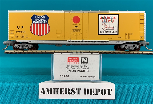 38280 Micro Trains Union Pacific Box Car UP