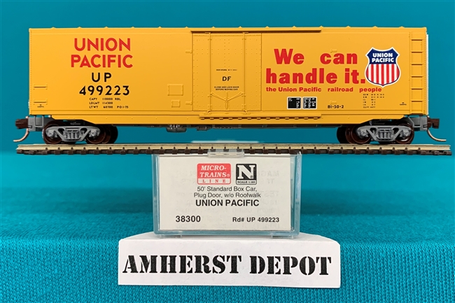 38300 Micro Trains Union Pacific Box Car UP