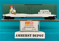 38360 Micro Train Holiday Car 2003 MTL Box Car