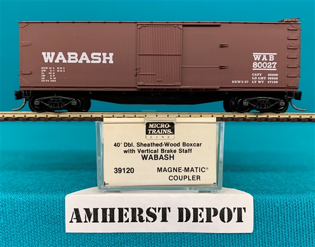 39120 Micro Train Wabash Box Car