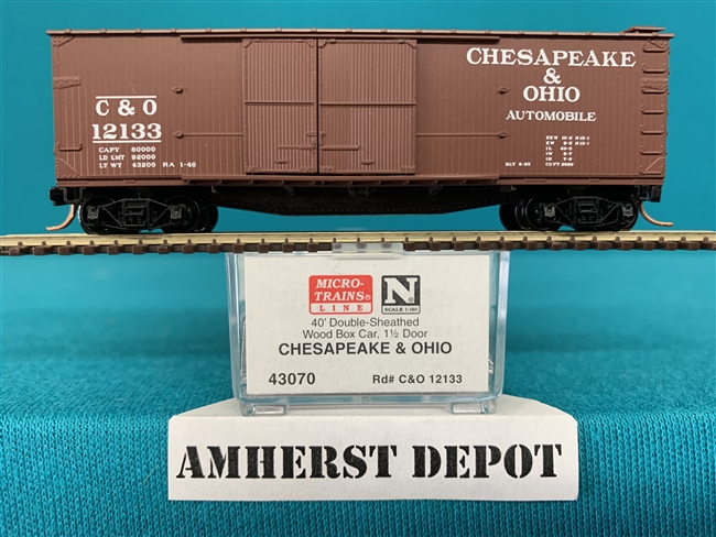 43070 Micro Trains Chesapeake & Ohio Box Car C & O