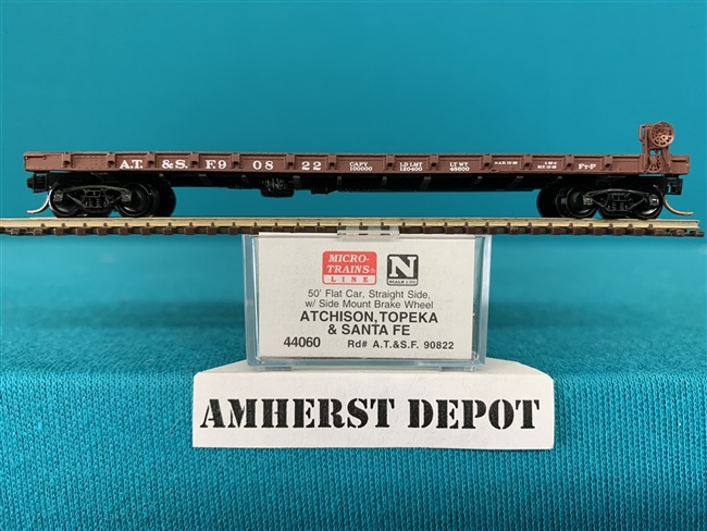 44060 Micro Trains Santa Fe Flat Car ATSF