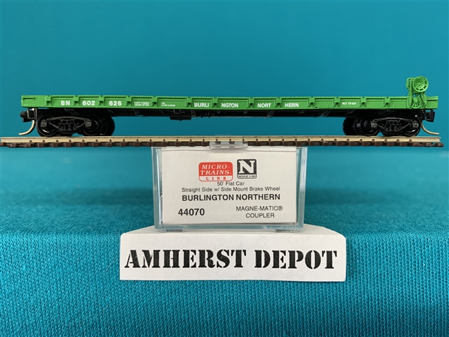 44070 Micro Trains Burlington Northern Flat Car BN