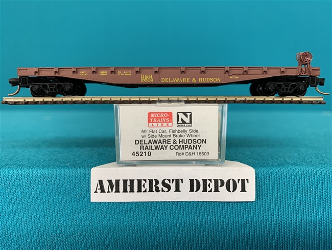 45210 Micro Trains Delaware & Hudson Railway Flat Car D & H