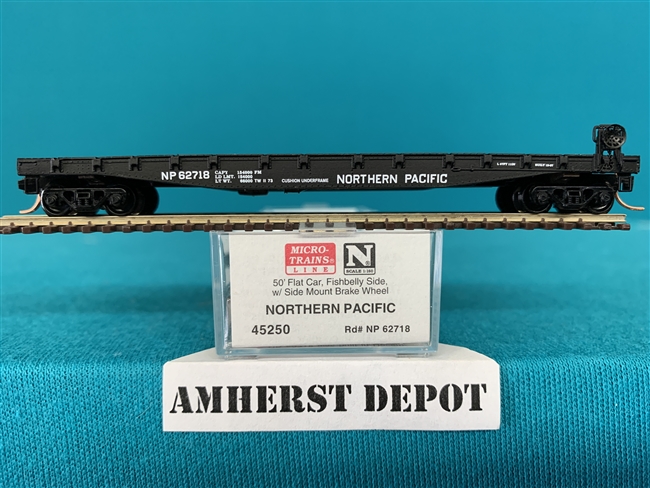 45250 Micro Trains Northern Pacific Flat Car NP