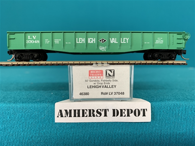 46380 Micro Trains Lehigh Valley #37048 Gondola Car LV