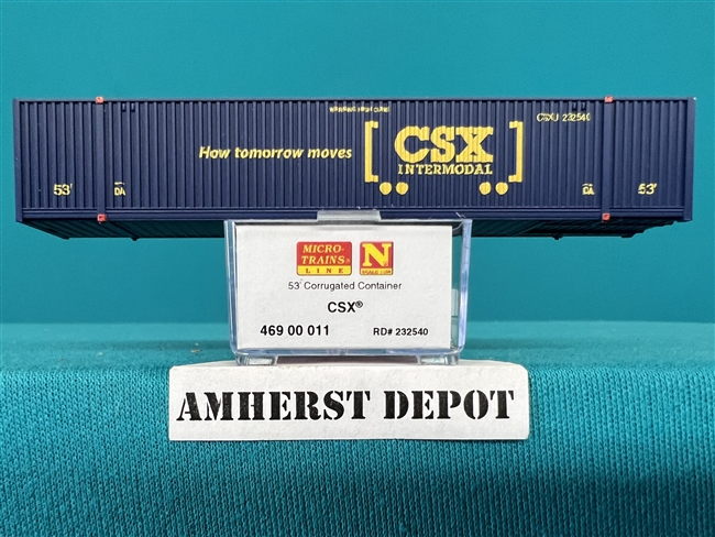 469 00 011 Micro Trains  CSX 53'  Container Car