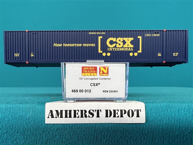 469 00 012 Micro Trains  CSX 53'  Container Car