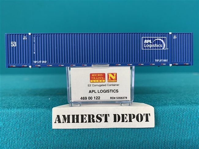 469 00 122 Micro Trains APL Logistics Container Car