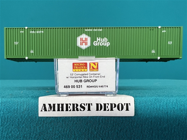 469 00 531 Micro Trains  HUB Group Container Car